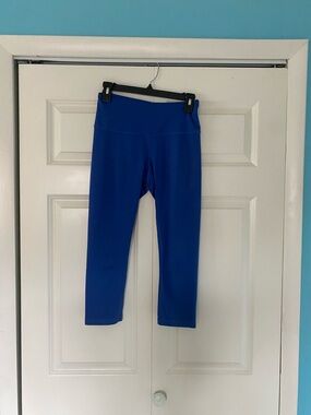 Blue Active Leggings